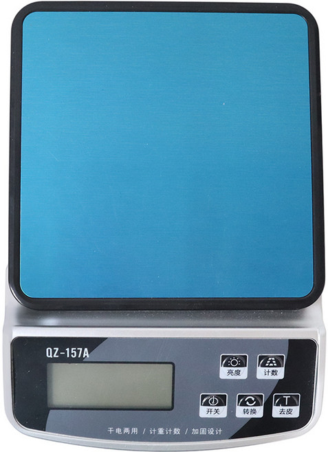 多功能廚房四種單位3kg電子秤, QZ-157A, 1個