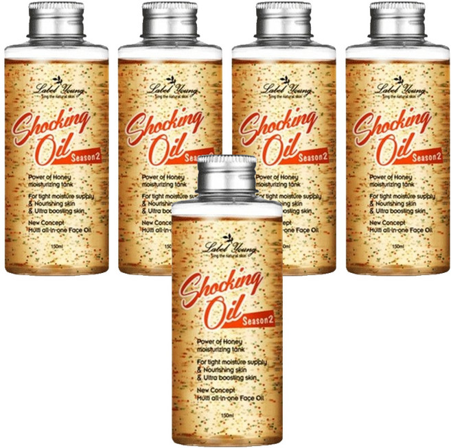 라벨영 쇼킹오일 2탄, 150ml, 5개