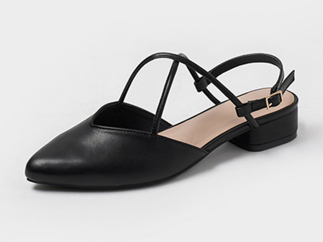 CHAAKAN SHOES 羅歇爾細高跟露跟鞋 2.5cm SBLTT1h8138