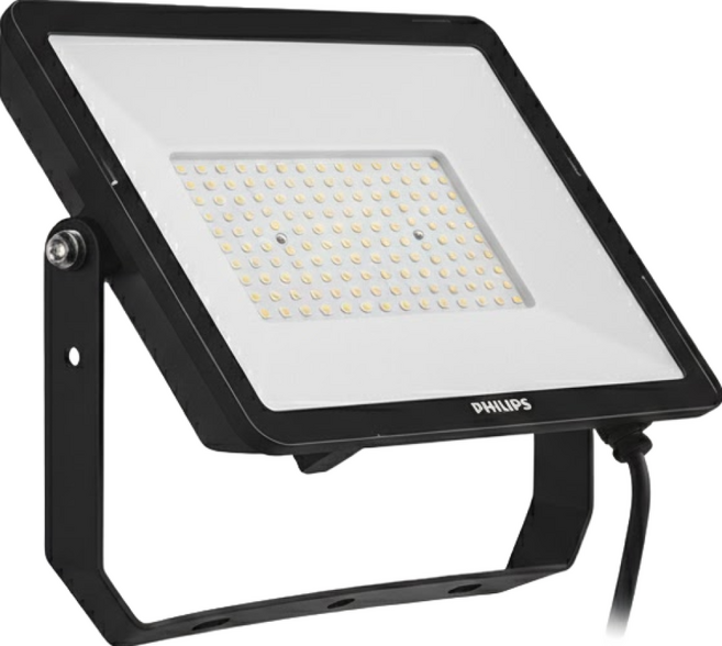 PHILIPS 飛利浦 LED大瓦數戶外投光燈 100W 3000K 黃光 BVP153 G2 324 x 256 x 38cm, 1台