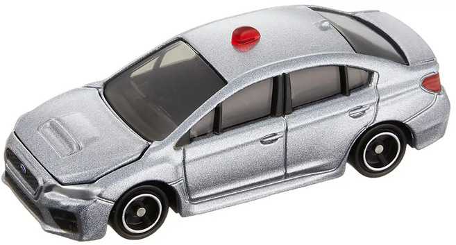 TOMICA 速霸陸IMPREZA, 銀灰色, 1個