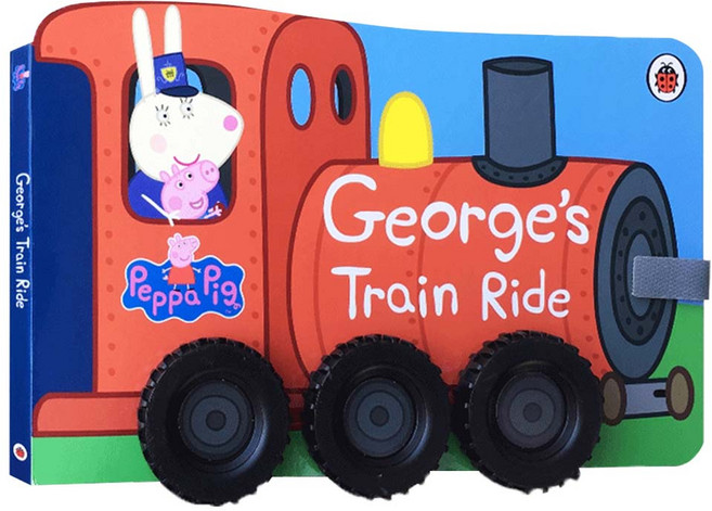 Peppa Pig 粉紅豬小妹 : George's Train Ride, 厚紙書