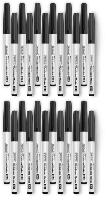 펜맥스 세필 보드마카, 검정, 24개