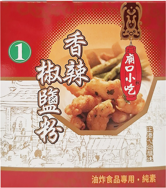 小磨坊 香辣椒鹽粉, 600g, 1盒