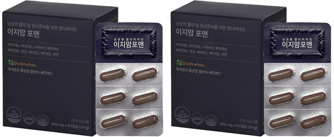 ㈜비오팜 이지맘포맨, 60정, 2개