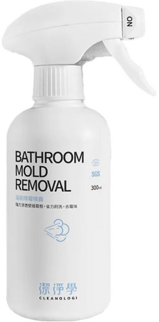 CLEANOLOGI 潔淨學 浴廁除霉噴霧, 1瓶, 300ml