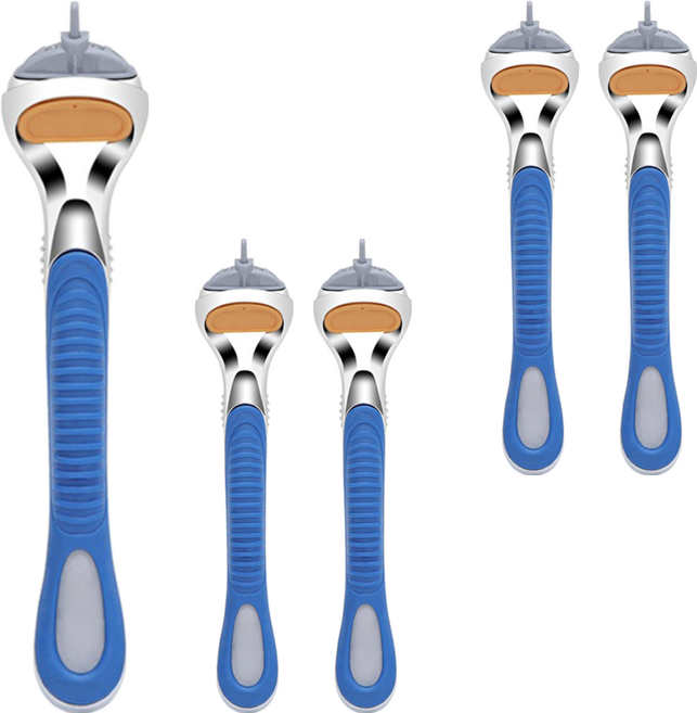 큐지오 프리미엄 질레트 면도기 호환용, 1개입, 5개