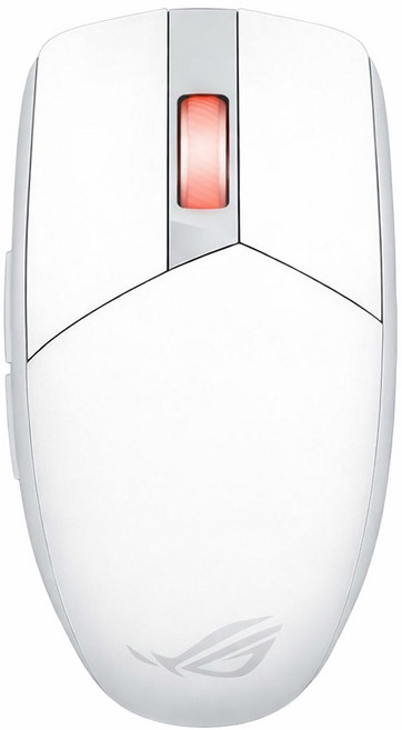 ASUS 華碩 REPUBLIC OF GAMERS STRIX IMPACT III Wireless 無線電競滑鼠 P520, 月光白