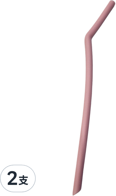 MODU'I BLUEMAMA 幼兒鉑金矽膠吸管 DH-A001-02, 2支, 矽膠吸管