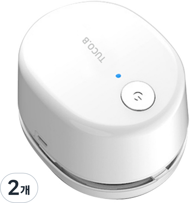 투코비 데스크 청소기 TC-DC1, 화이트, 2개