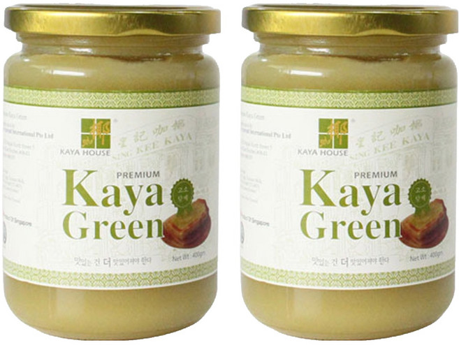 KAYA HOUSE 咖椰 咖椰醬 Green, 400g, 2罐