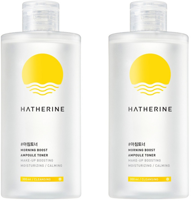 해서린 모닝 부스트 앰플 토너 아침토너, 300ml, 2개