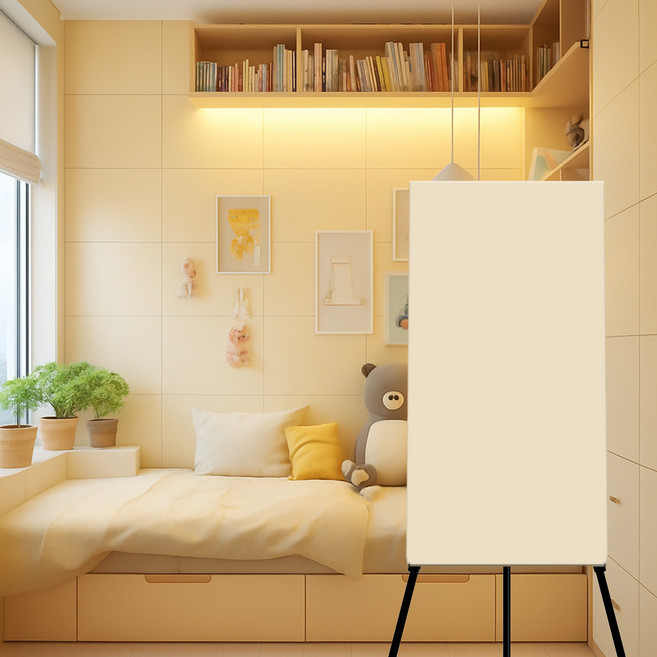 온아름 타일 시트지 붙이는 시트지 무광 타일 스티커 10p, 베이지