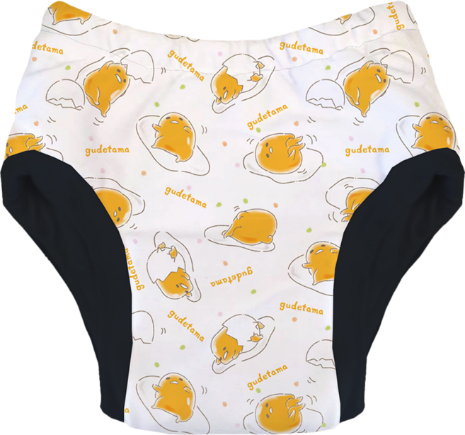 THiRSTiES 訓練褲/學習褲 SANRIO聯名款 19-25kg, Gudetama 蛋黃哥 白色, 1件