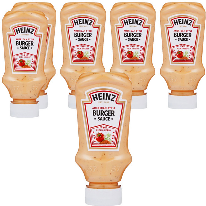 하인즈 버거소스, 230g, 6개