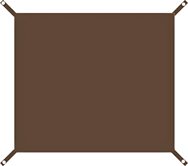 Naturehike 挪客 A-Type 屋脊棉布自動帳篷 t 地布 300D滌綸牛津布 CNH22ZP029 250 x 220cm, 深褐色, 2~3人