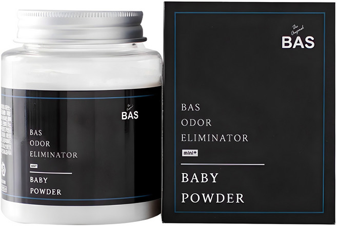 Bad Air Solution 迷你Plus車用除臭劑 嬰兒爽身粉香, 1個, 160ml, 160g