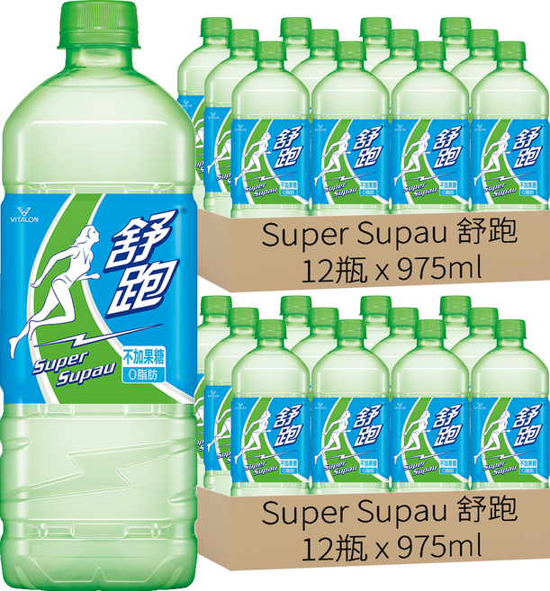 Super Supau 舒跑 運動飲料, 975ml, 24瓶