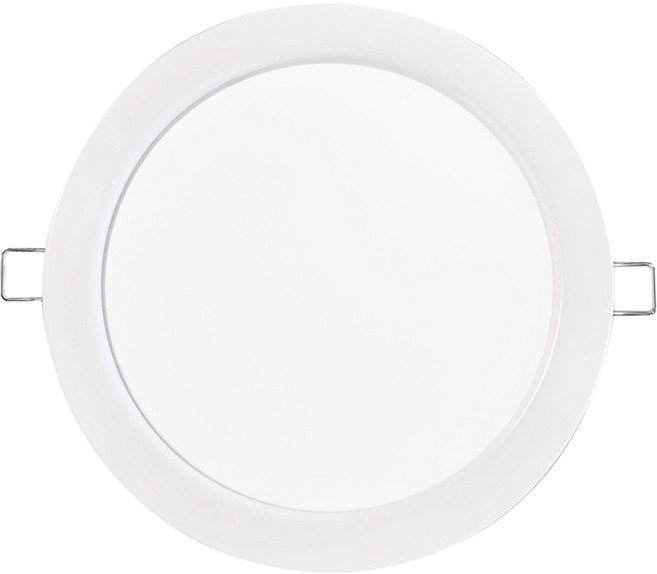 LED 등기구 고정형 15cm 15W, 화이트 + 전구색, 1개