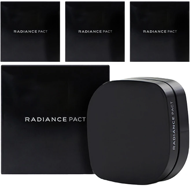 미샤 래디언스 팩트 파우더 9.5g, 23호 샌드, 4개 - 쿠팡