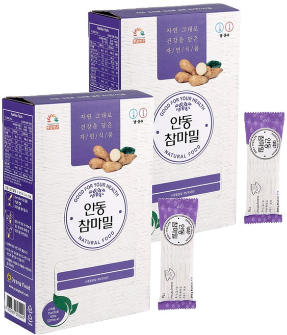 햇살빚은 안동 참마밀 30p, 630g, 2개