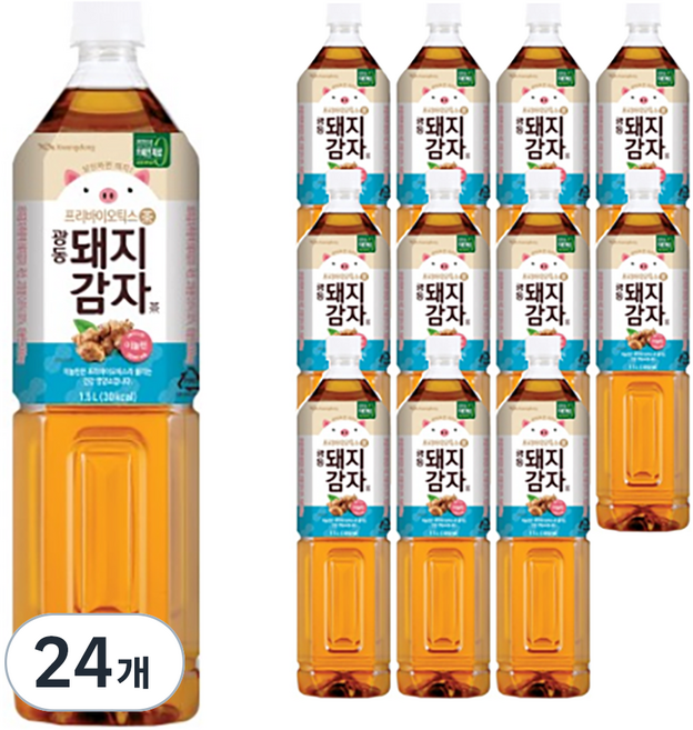 광동 돼지감자차, 1.5L, 24개