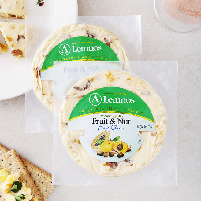 램노스 과일 후르츠넛 치즈, 125g, 1개입, 2개