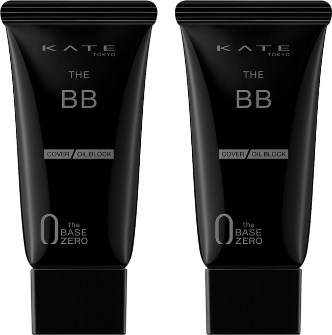 KATE 凱婷 台灣公司貨 零瑕肌密高遮瑕控油BB霜 SPF21 PA++, EX-1, 30g, 2個