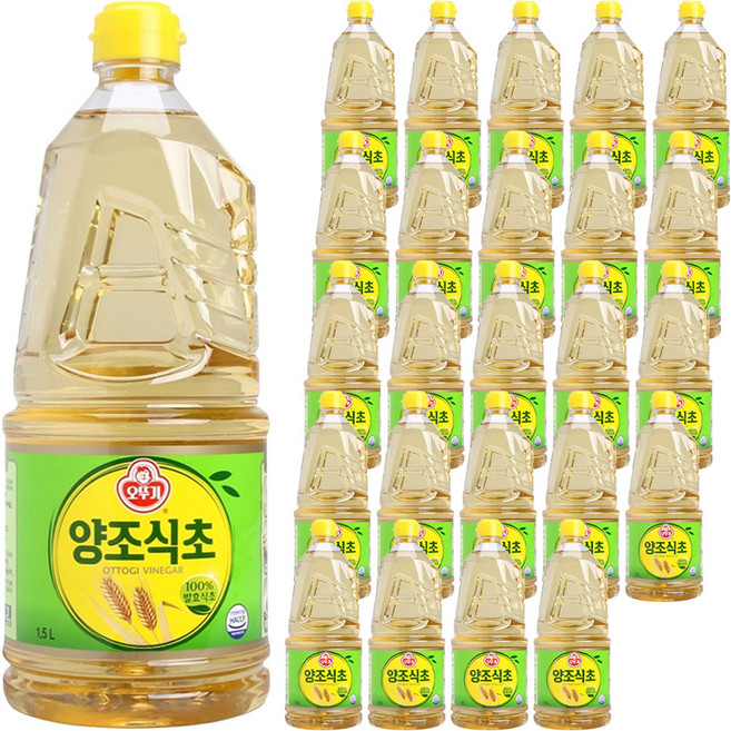 오뚜기 양조 식초, 1.5L, 25개