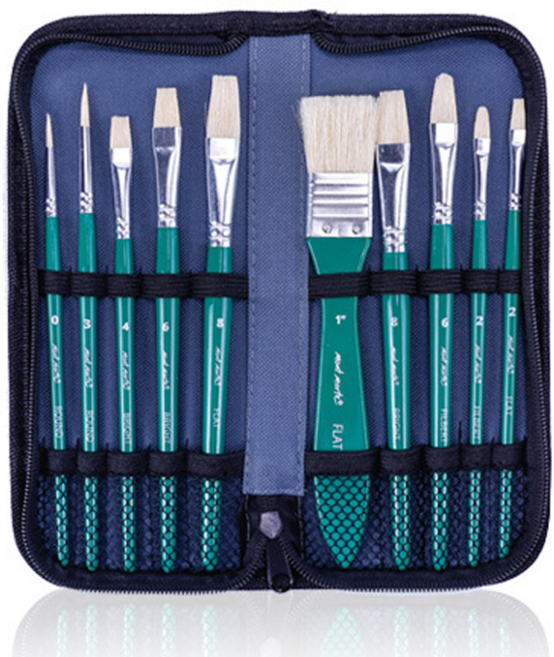 드랑시 살라망카 유화 붓세트 그린, 1세트