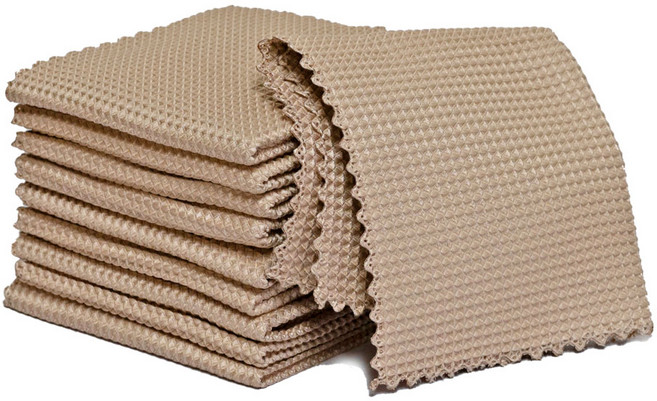 아임 물기싹 극세사 드라이업 흡수 행주 베이지, 10개