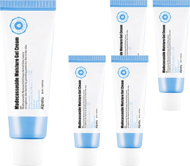 어퓨 마데카소사이드 수분 젤 크림, 50ml, 5개 - 쿠팡