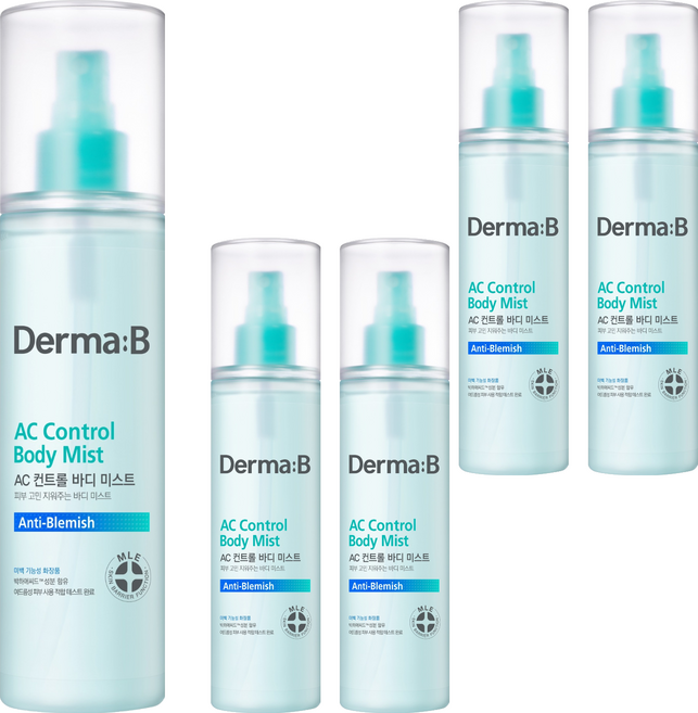 더마비 AC 컨트롤 바디 미스트, 200ml, 5개