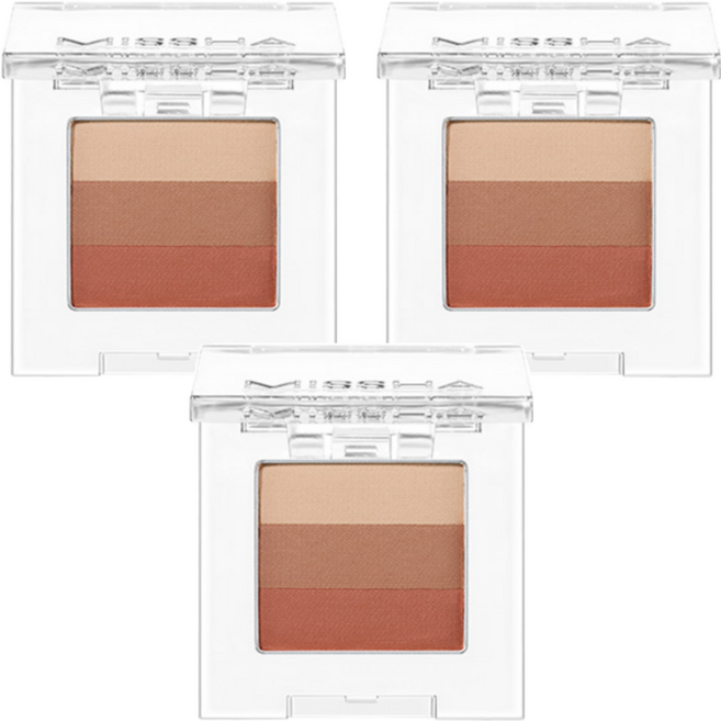 미샤 트리플 섀도우 2g, 17호 하트링, 3개