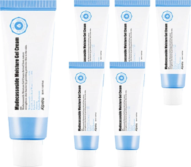 어퓨 마데카소사이드 수분 젤 크림, 50ml, 6개 - 쿠팡