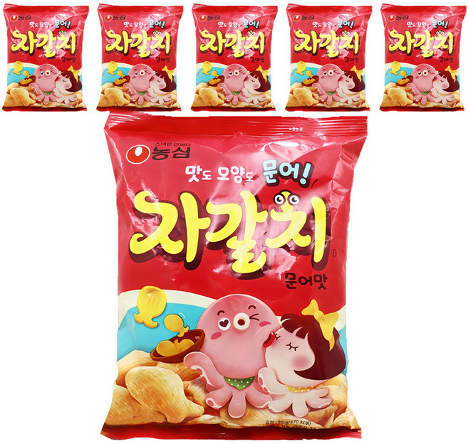 NONGSHIM 農心 章魚風味脆餅, 90g, 6包