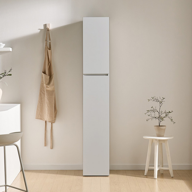 서울소호 오브 LPM 선반 주방 틈새장 방문설치 300 x 400 x 1810 mm, 그레이