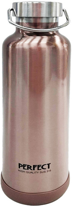 PLUS PERFECT 理想 極緻316真空保溫杯, 玫瑰金, 750ml, 1個