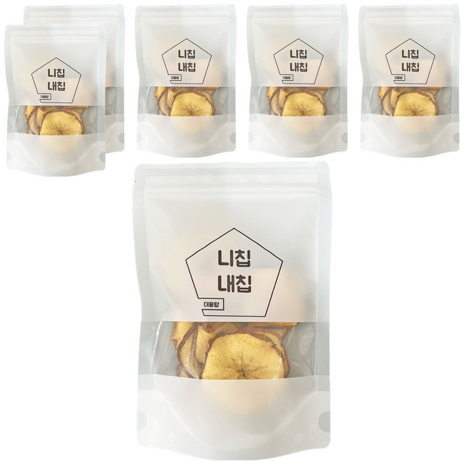 니칩내칩 건조 사과, 40g, 6개
