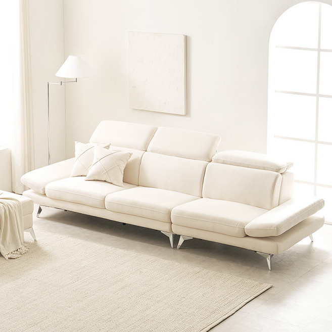 헤이몰리 올가 아쿠아텍스 4인용 소파 방문설치, 아이보리