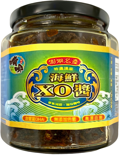 啃唄 海鮮干貝XO醬, 350g, 1罐