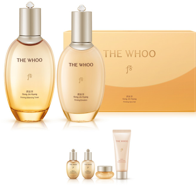 더후 공진향 탄력 기초화장품 2종 세트, 1세트