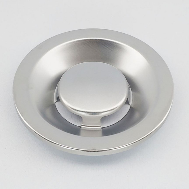 한샘 주방 스테인리스 공용 배수구 커버 대형, 은색, 1개