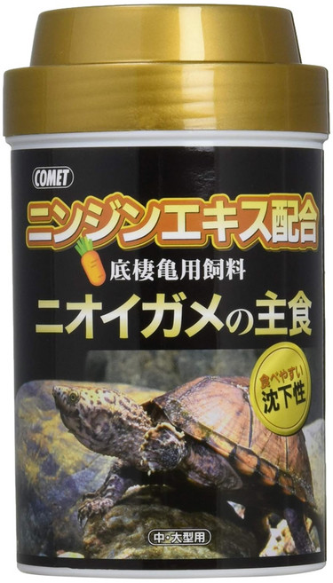 COMET 可美多 麝香龜高蛋白飼料, 140g, 1個