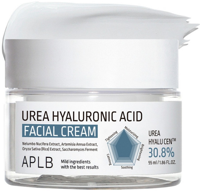 APLB 尿素玻尿酸面霜, 55ml, 1罐