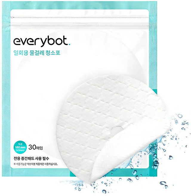 everybot. 一次性濕拖清潔布 30入, 單一商品, 1個