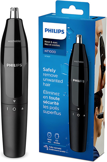 필립스 안전칼날 방수 코털제거기, NT1620/15, 혼합색상