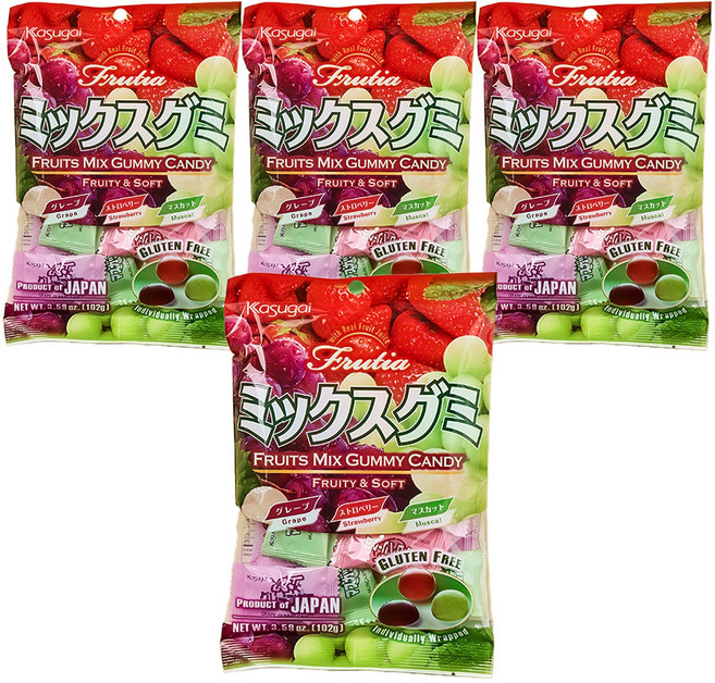 카수가이 믹스 구미, 102g, 4개