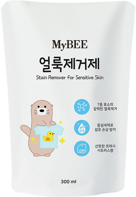마이비 얼룩제거제 리필, 300ml, 1개
