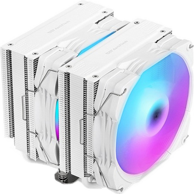 다크플래쉬 Ellsworth D21 ARGB CPU쿨러, 화이트